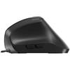 Nilox Mouse ottico Nilox Verticale 3600dpi 6 pulsanti/Usb 2.0/Cavo 1.6m Nero [MOUSB3013]