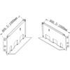 NAICON SRL Supporto server/UPS Naicon EL-RAILKIT Kit di staffe regolabile fino a 1000cm max 100kg Nero 2pz [EL-RAILKIT]