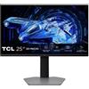 Tcl Monitor QD-MiniLed 25'' Tcl 25G64 Full HD 1920x1080 1ms classe F Nero [25G64]