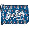 Saint Barth Mc2 Donna Pochette ALIN001 Gomma Blu Scuro Taglia Unica