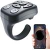 Generic Anello di scorrimento - Controllo automatico 'otturatore della fotocamera, dispositivo Smart Page Turner | Clicker per presentazioni a mani libere, controllo continuo della punta delle dita