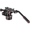 Manfrotto MVH61A2H Testa Video Fluida Nitrotech per DSLR, Mirrorless, Videocamere, Cine Camera, Sistema di Controbilanciamento Continuo 4-12 kg e di Frizionamento Fluido Variabile, Portata 12 kg