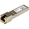 StarTech.Com Modulo Transceiver Ricetrasmittitore SFP Gigabit RJ45 in Rame, Compatibile con Cisco GLC-T, 1000Base-T