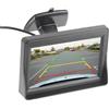 Mtlavishness Monitor per auto con schermo LCD da 4 3 pollici monitor per retromarcia a colori con display TFT da 16 0×14 0×5 telecamera per retromarcia per autobus camion camper furgone