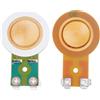Diarypiece 2 pz/set Horn Treble Film Resina Membrana Drive, per Testa Tweeter Voice Coil, per Streaming Musica