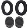 CAZSTYK 1eather - Cuscinetti auricolari per cuffie MDR-1000X WH-1000XM2 1000XM3 con fibbia