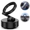 Shker Supporto magnetico per telefono con ventosa elettrica, supporto per telefono cellulare, per auto, palestra, specchio, superficie liscia, compatibile con iPhone e Android (nero)