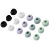 Generic 6 gommini auricolari in morbido silicone, adatti per Redmi Buds6 Pro/Buds5 Pro, S/M/L, colore bianco