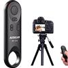 AODELAN Telecomando per Canon M50, EOS RP, 90D, 200D, SL2,250D, 77D, M6 Mark II, EOS R, 6D Mark II, 800D, T7i, SL3 (EOS 250D), PowerShot G7 X Mark III, Sostituisci Canon BR- E1 Wireless Shutter Release