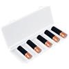 Moreeulsi Contenitore per batterie AA, contenitore per batterie, organizer per contenere 10 batterie AA, scatola di supporto