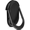 ONEFLOW® - Anello per cellulare premium per tutti i modelli Oppo - Supporto per dita con magnete integrato - Supporto per cellulare, girevole a 360 gradi, nero