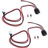 Mocturnity 2 x di alimentazione radio per FT-450 FT-991-480 ICOM IC-7000 IC-7600