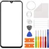 Duotipa Set di ricambio per display in vetro frontale da 6,5, compatibile con Samsung Galaxy A15 4G/5G con OCA Adhesive incl. set di attrezzi, senza schermo LCD e touch Digitizer
