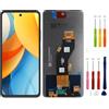 SwarKing Display LCD compatibile con ZTE V60 Design/Blade A75 4G/Axon V60 Vita/V60 Smart (nero senza cornice) Ricambi con strumenti gratuiti