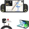 Dynavsal Autoradio Android con navigazione GPS, WiFi, Phone Mirrorlink, radio FM-RDS, Carplay, stereo audio auto radio di ricambio per Fiat Panda 312, 319 2012/02-2025/12/OEM 735603526 735603527