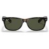 Ray-Ban Occhiali da Sole RB2132 902L New Wayfarer Marrone/Verde G-15 Unisex 55/18/145