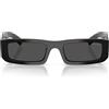 Prada Occhiali da Sole PRD09SD 16K08Z Nero/Grigio Scuro Uomo 54/20/145