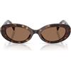 Dolce & Gabbana Occhiali da Sole DG4537 502/73 x Devotion Marrone/Marrone Scuro Donna 53/19/145