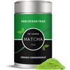 ZEN OCEAN TEAS Tè Verde Matcha in Polvere 80g | Grado Cerimoniale, Prodotto in Giappone, Ideale