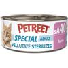 Petreet scatolette ADULT STERILIZED Le Vellutate SA40 Tonno 24 confezioni da 70g.