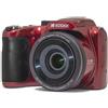 Kodak Fotocamera Bridge compatta Pixpro Astro Zoom AZ255 - Rosso + Kodak Zoom Optique 25X 24-600mm f/3.7-6.2 f/3.7-6.2 - refurbished