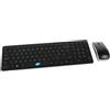 Dell Tastiera QWERTY Inglese (UK) wireless KM714 Wireless With USB Dongle, 1000 DPI - refurbished