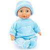 Bayer Design 92802AU Prima bambola, da coccolare, occhi che si chiudono, corpo morbido, blu, 28cm