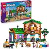 LEGO Friends Ranch e Scuderia dei Pony Giocattolo - con 3 Figure di Cavalli, 4 Mini Bamboline, Gatto e Divertenti Accessori per Animali Domestici - Idea Regalo Creativa per Bambine da 7 Anni - 42654