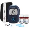 Sinocare Safe AQ Air Glucometro Intelligente, Misur Kit-50 strisce + 50 lancette
