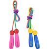 OTraki 2 Pezzi Corda per Saltare Regolabile 2.5M Salto Corda in Cotone Rosso+Blu