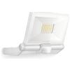 Steinel Faretto a LED XLED ONE S, con sensore di movimento a 180°, 18,6 W, 2050 lm a 3000 K, per vialetti, Bianco