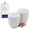 Villeroy & Boch for Me Saliera e pepiera, Porcellana Premium, Bianco