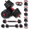 FFitness Set Manubri Regolabili Convertibili da 30 Kg FF 1 St