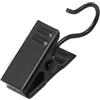 Coideal Confezione da 100 Corde in Acciaio Inox Clip Stringa Partito luci Gancio Titolare del Filo per la Decorazione Domestica, Foto, Art Craft Display e attività all'aperto Forniture (Nero)