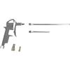 BRILLIANT TOOLS BT161103 Pistola per aria compressa, compresi 3 ugelli intercambiabili [Powered by KS TOOLS]