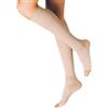 Dualsan Gambaletto Terapeutico Punta Aperta Compressione Decrescente Kkl2 Beige Unisex Taglia 3 1 Paio