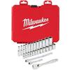 Milwaukee Kit di cricchetto e bussola 4332471864 Milwaukee