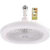 Générique Ventilatore da Soffitto Con Luce | Soffitto con Ventilatore e Timer per Camera, di Raffreddamento con Telecomando e 3 Velocità Regolabili per Soggiorno e