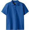 NAME IT Nkmhanni SS Nreg Polo Pb, Blu Náutico, 122-128 cm