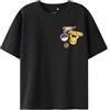 NAME IT Nkmjeno Pokemon Nreg S Top Box Noos Sky, Nero, 116 cm