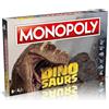 Monopoly Dinosauri: avanzamento a T-Rex, Velociraptor o Triceratopo; scambia str