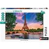 Nathan- Puzzle 2000 Pezzi Parigi Filo dell'Acqua Adulti, Colore, 4005556878840