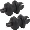 Srliya Clip per Cinghia per Vassoio Portapacchi per Bagagliaio, 2 Pezzi, Clip per Gancio per Ripiano Portapacchi Posteriore per C2 C3 C4 DS3, OEM 699218, Plastica, Adatta per