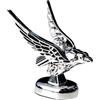 Generic Emblema Aquila - Adesivi autoadesivi per cofano 'auto, decorazione per cofano 'auto, copertura automatica nella parte anteriore 'automobile, ornamento per cofano 'auto