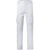 Velilla 103005S; Pantaloni Stretch Multitasche; Colore Bianco; Taglia 48