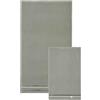THUN Set 2 asciugamani, verde, 100% cotone, Collezione Country Bloom, t40 x 60, 60 x 100 cm