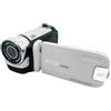 Getdoublerich Videocamera digitale, 1080p per videocamera con zoom 16x, schermo LCD girevole da 2,7 pollici per registrazione professionale ad alta definizione (bianco)