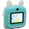 Generic Fotocamera per Stampa Digitale per Bambini, Schermo IPS da 2,4 Pollici Fotocamera per Stampa per Bambini 1080P Carina Ed Ecologica per Esterni (BLUE)