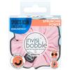 Invisibobble scrunchies rosa e nero Sprunchie PowerI Elastico per capelli scrunchie con un elastico a spirale all´interno l Elastici per capelli extra forte