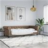 Vidaxl Letto da Giorno Cappuccino 100x200 cm in Similpelle